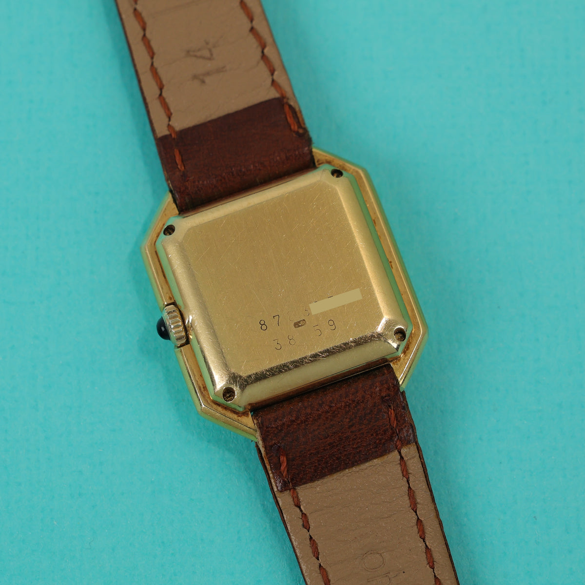 Baume & Mercier 'Ceinture' Ref. 38259 18K Yellow Gold Small Champagne