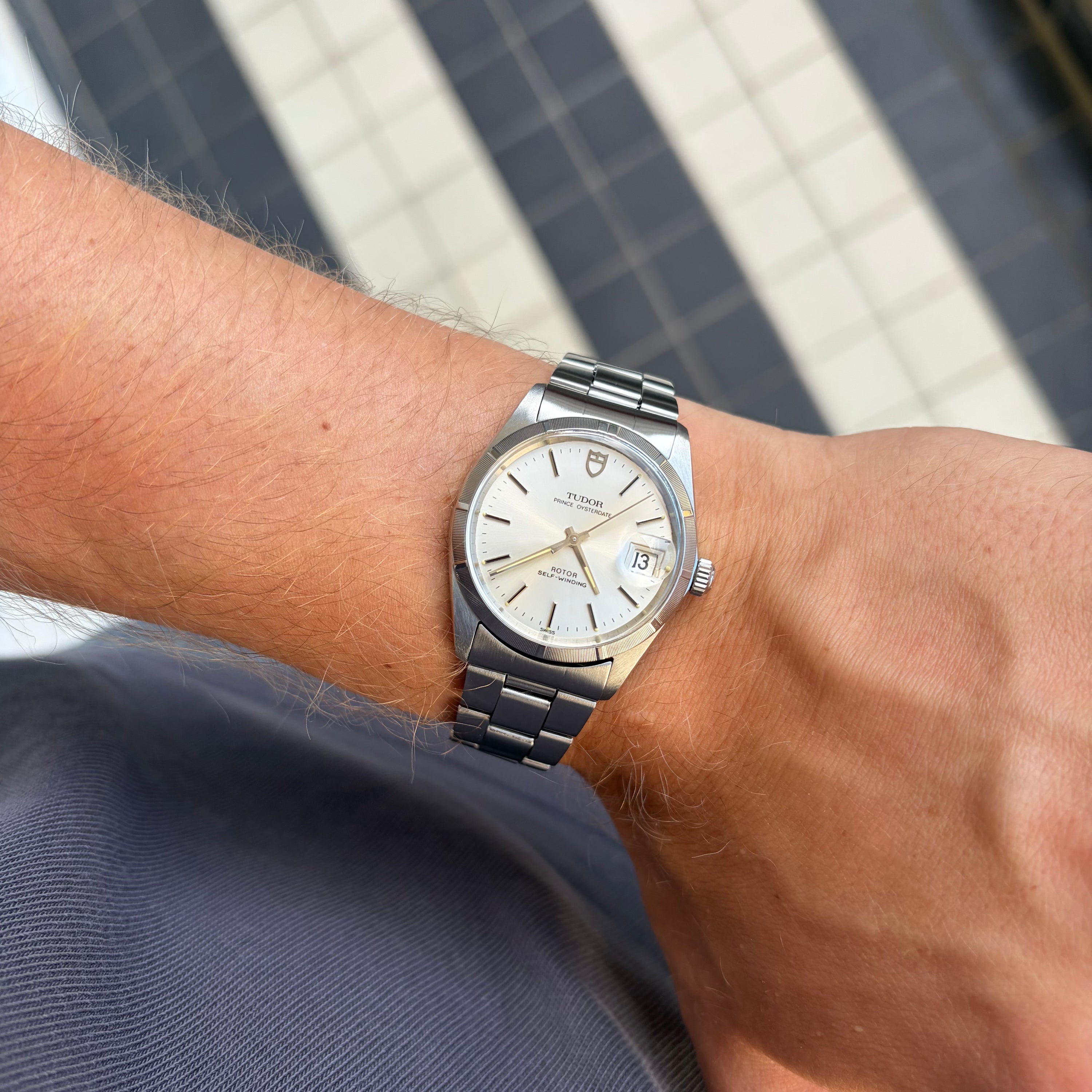 Tudor Prince Oysterdate Ref. 90630 Silver Dial