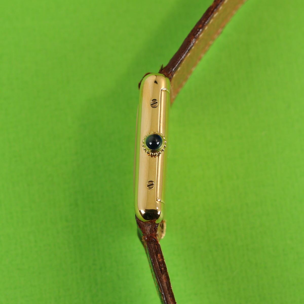 Cartier Tank Must Small Brown 'Tortoise Shell' Dial