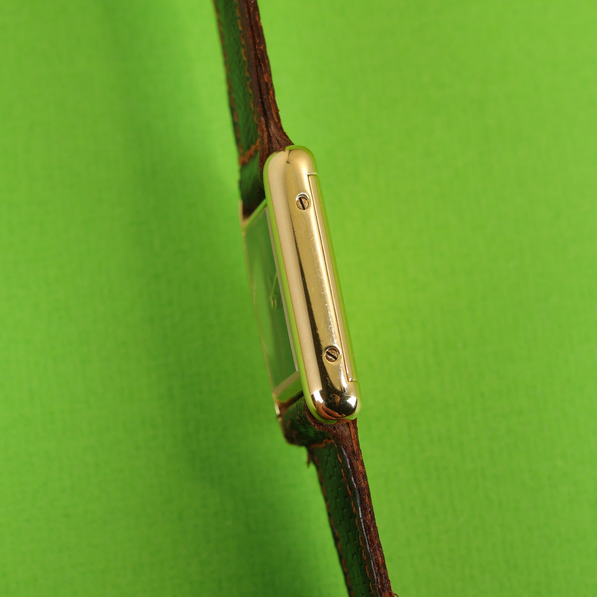 Cartier Tank Must Small Brown 'Tortoise Shell' Dial