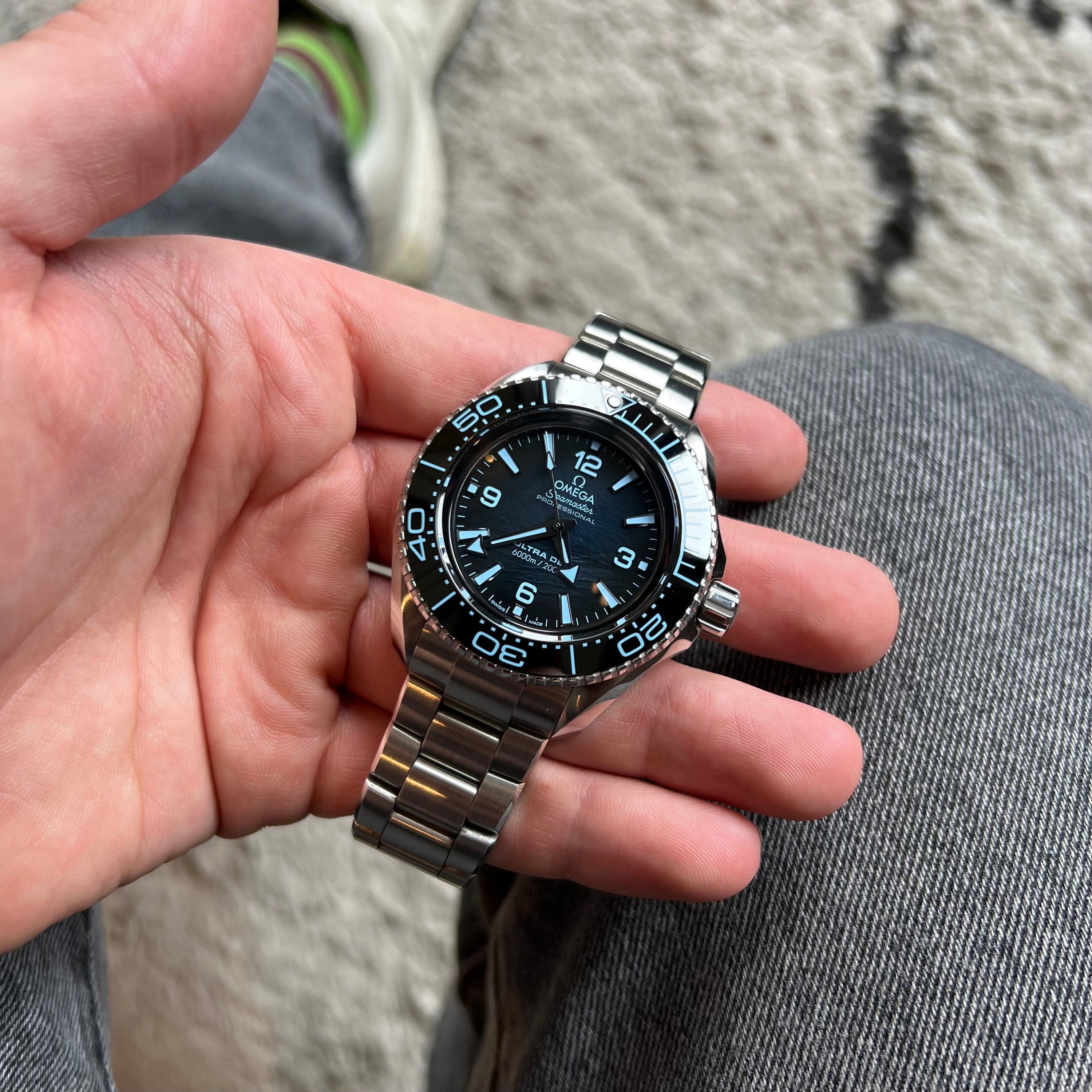 Omega Seamaster Planet Ocean Ultra Deep Box and Papers