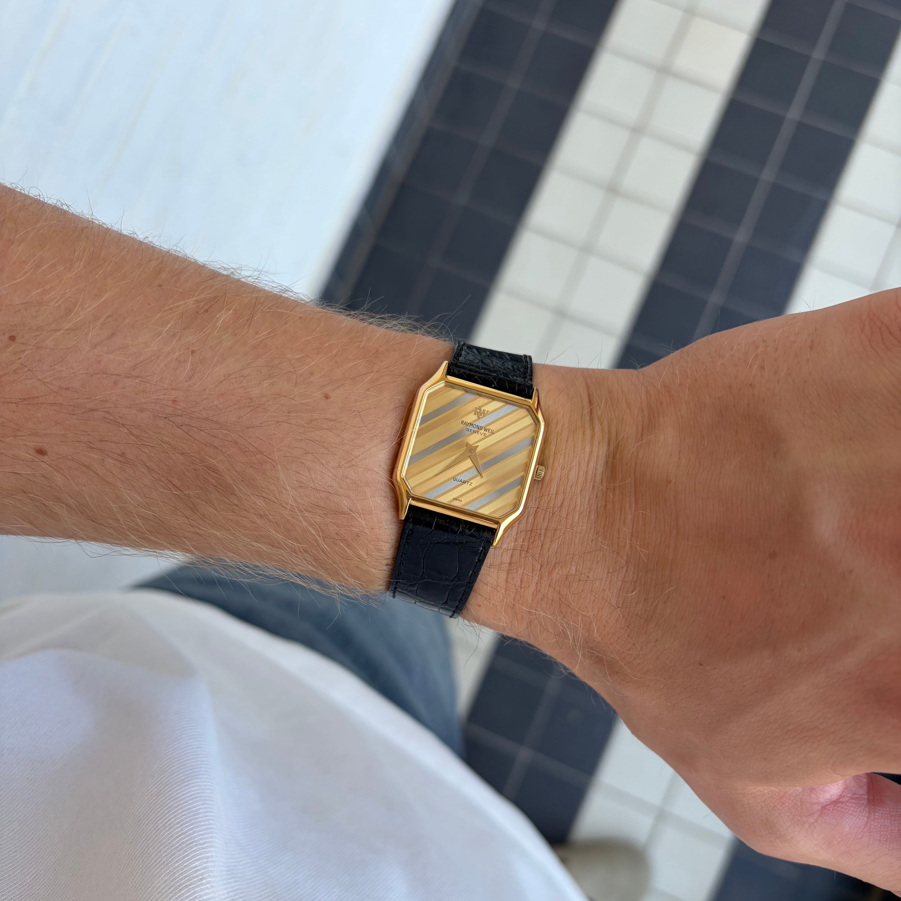 Raymond Weil Dresswatch Trinity Dial Gold Plated