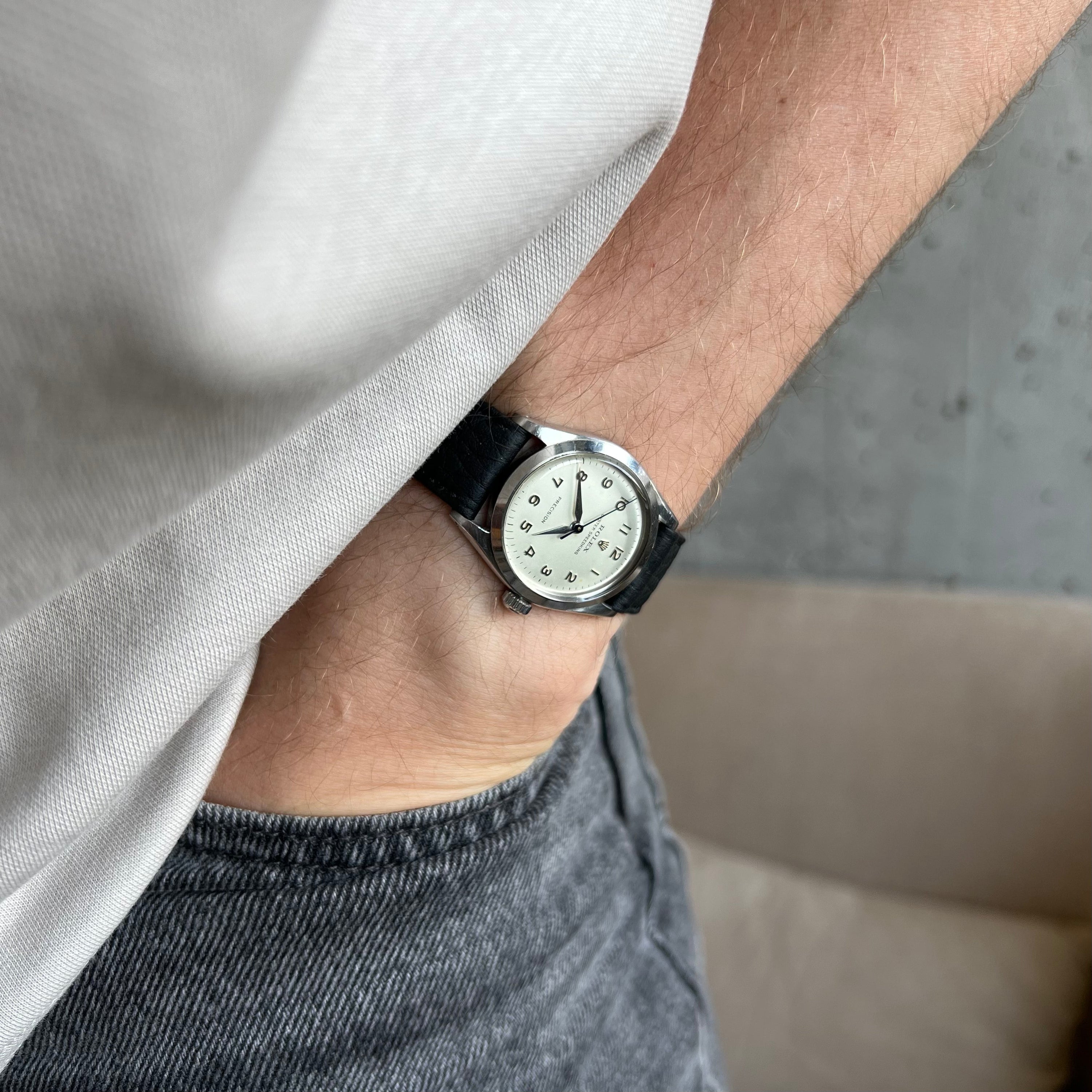 Rolex Speedking Ref. 6430 Arabic Numeral Dial