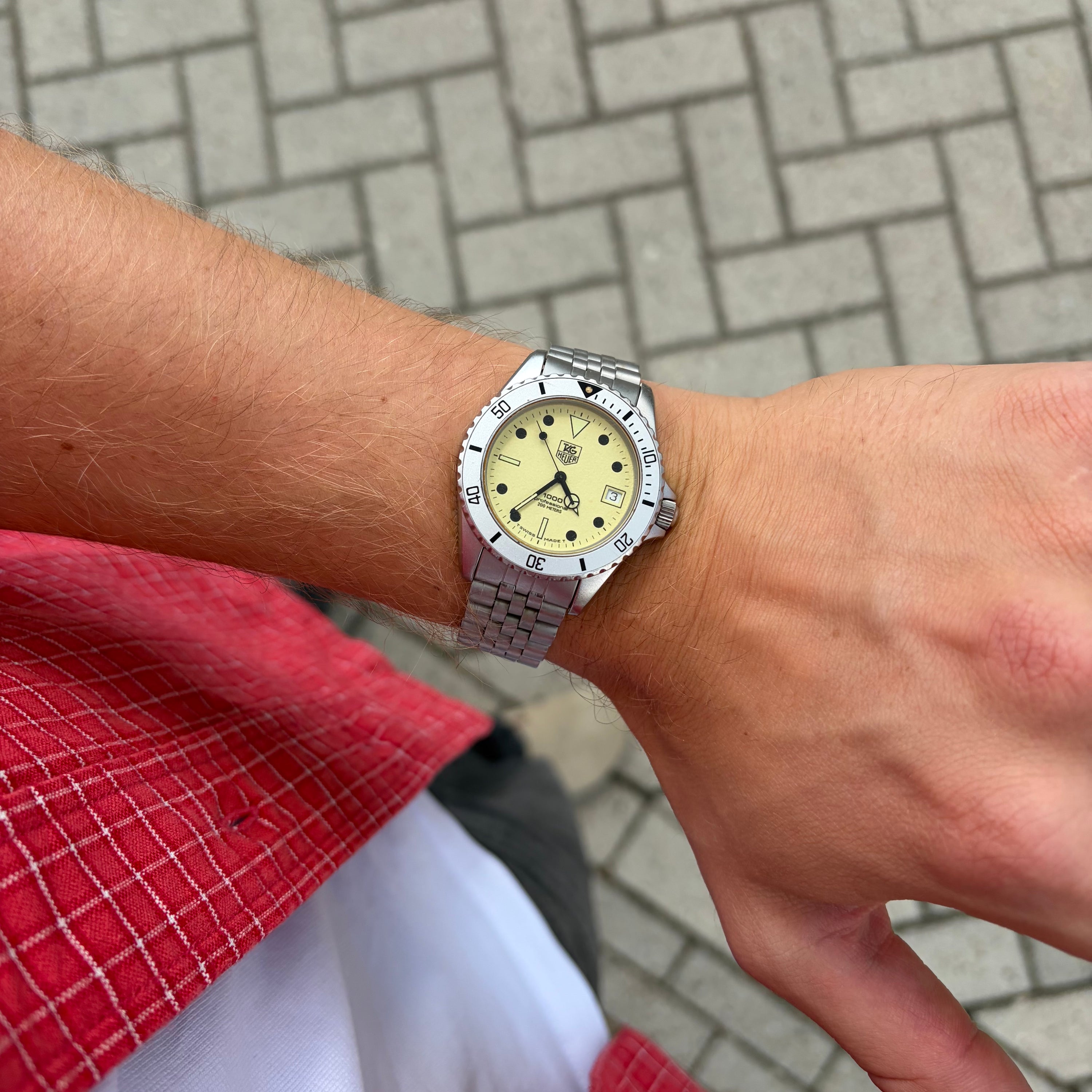 Tag Heuer Professional 1000 Ref. 989.113N Night Diver Box and Papers