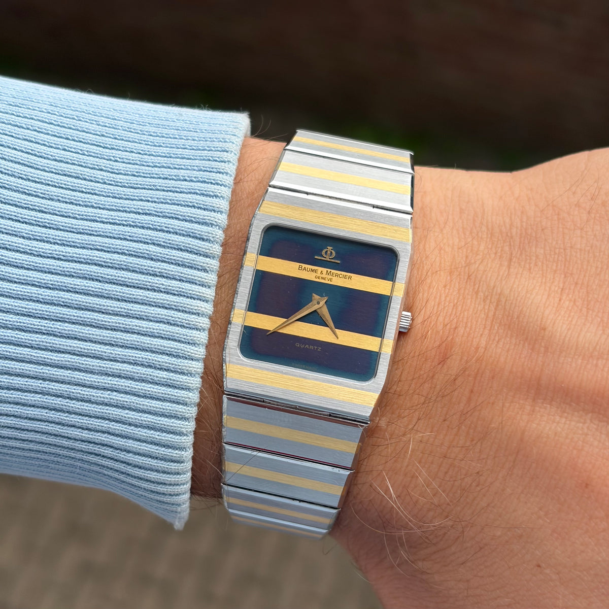 Baume & Mercier Monte Carlo Ref. 5739.038 Zebra Purplish Blue Dial