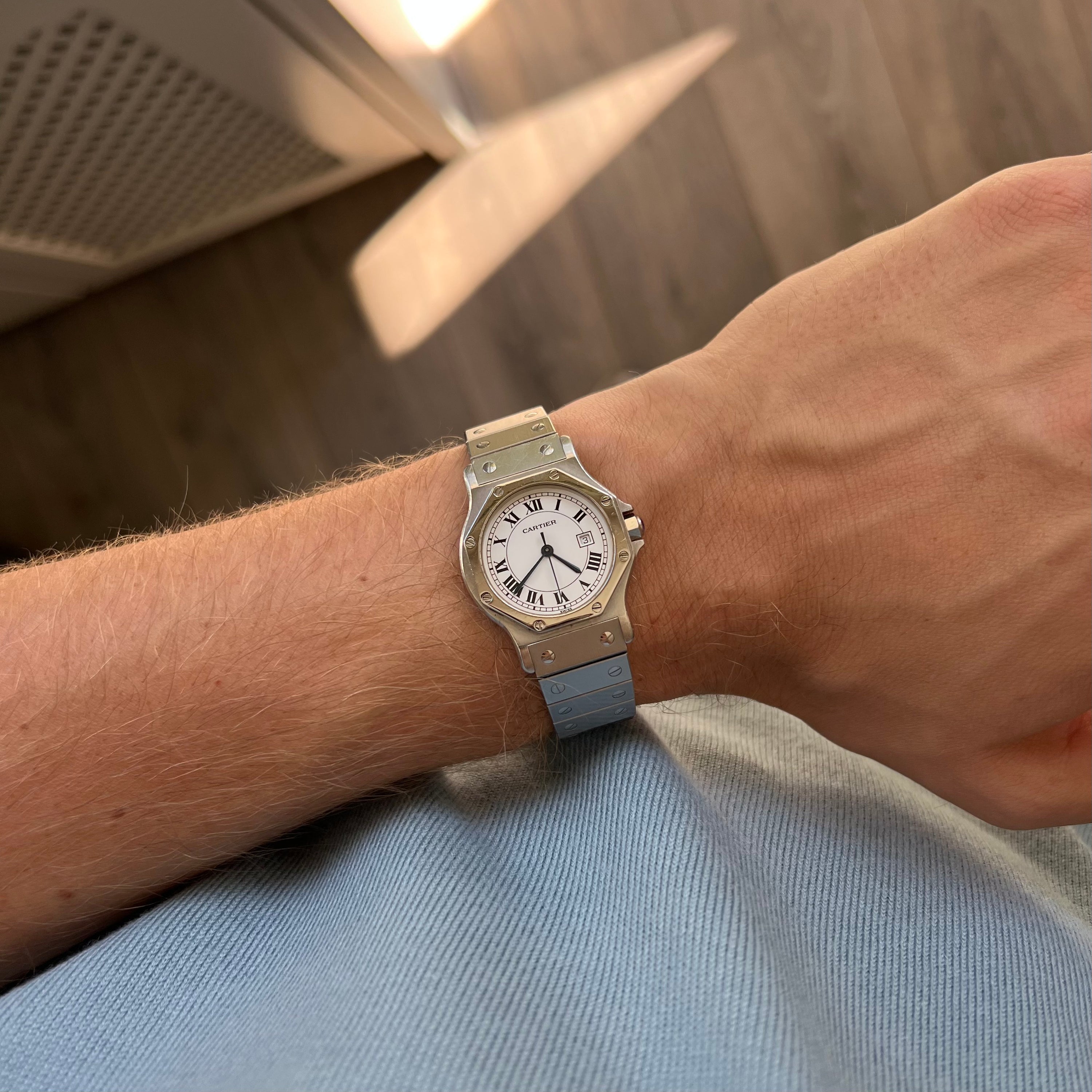 Cartier Santos Octagon Ref. 2965 Unisex