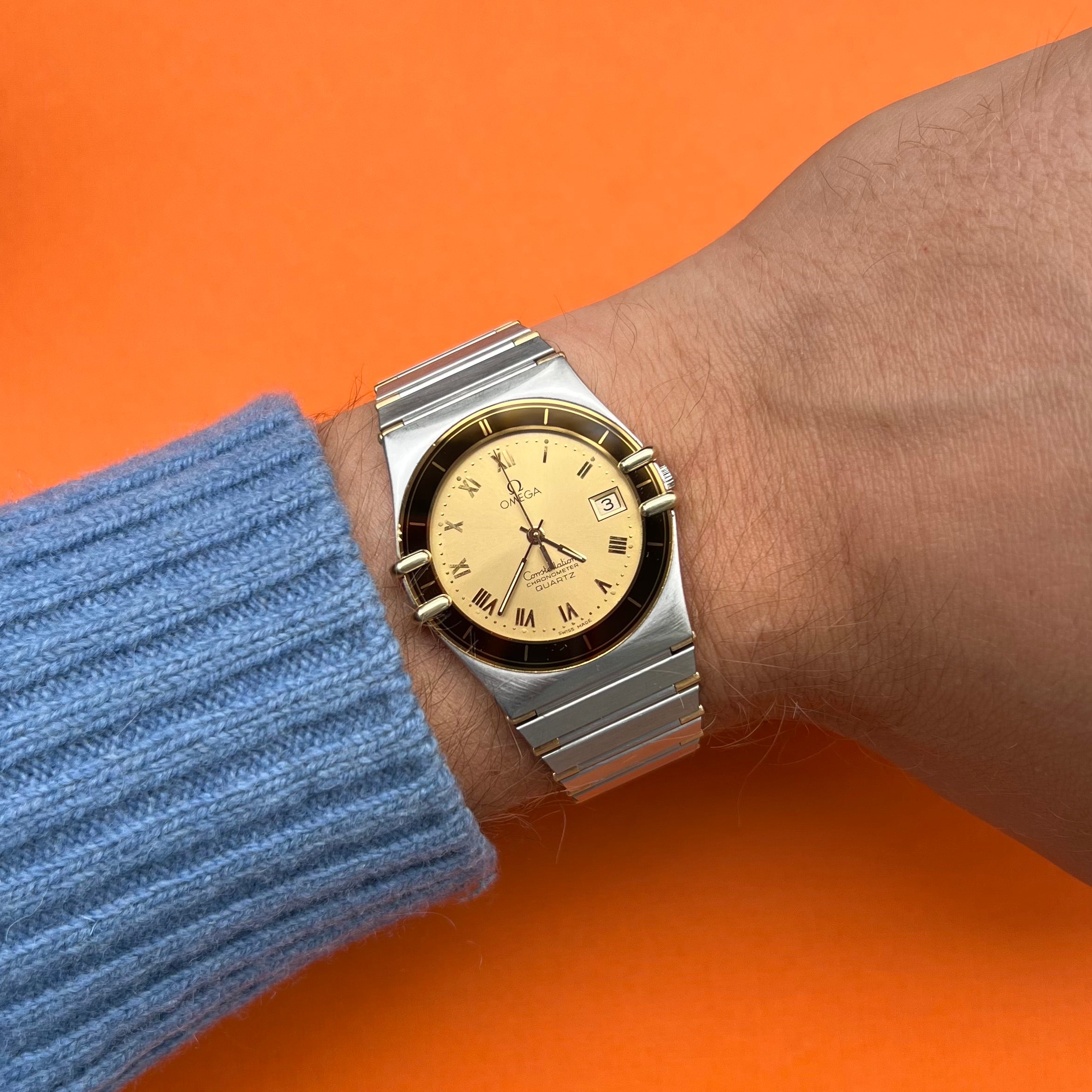 Omega Constellation Ref. 1980136 Steel and Gold