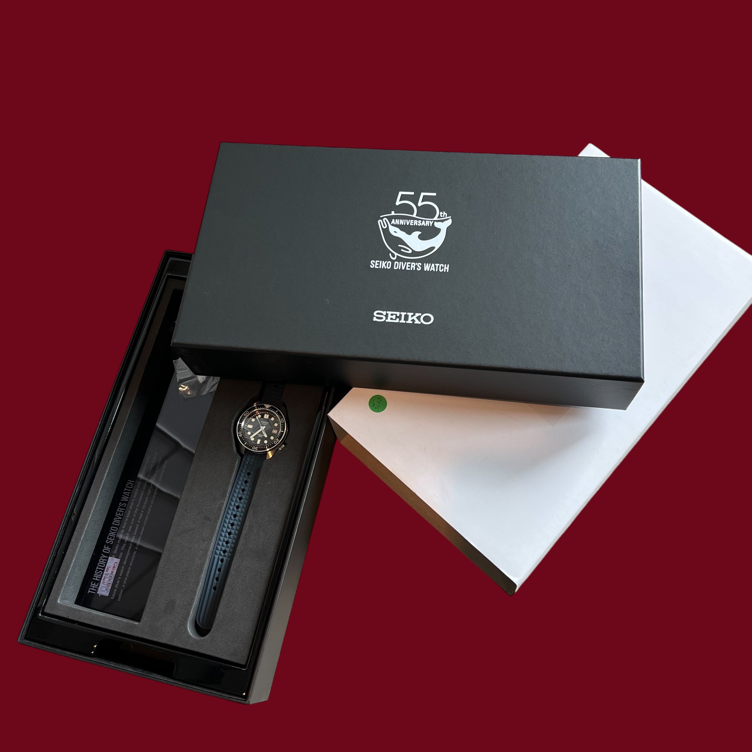 Seiko SBEX011 Prospex Limited 55th Anniversary Box and Papers